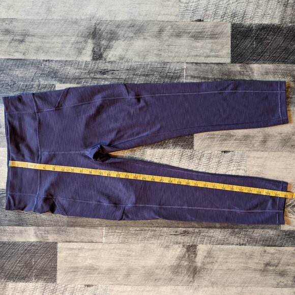 Lululemon Invigorate High-Rise Crop Leggings w/ Side Pockets - Picture 5 of 6